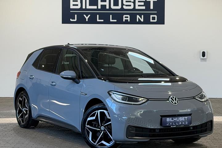 Grå VW ID.3 fra 2023