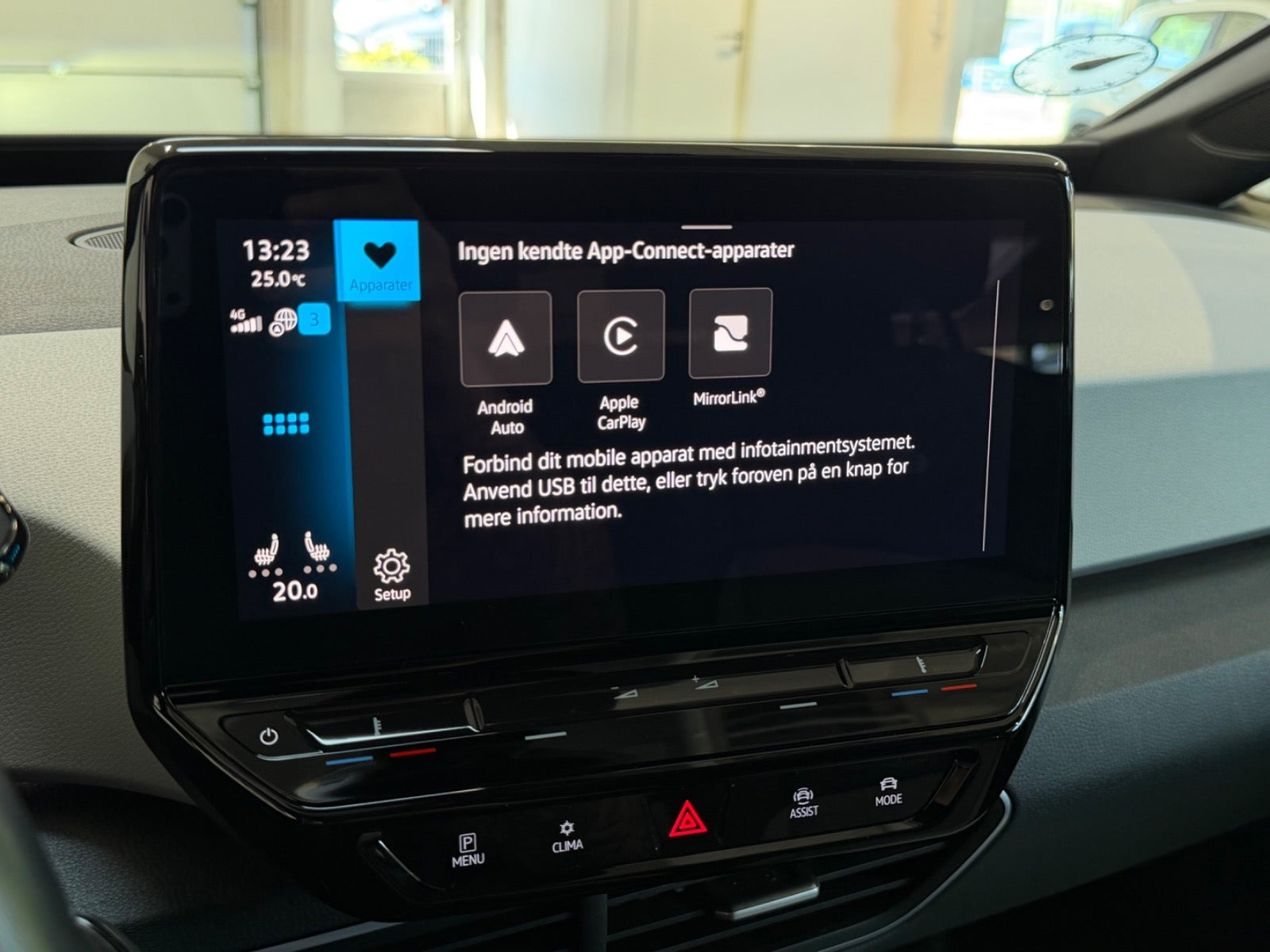 Grå VW ID.3 fra 2023