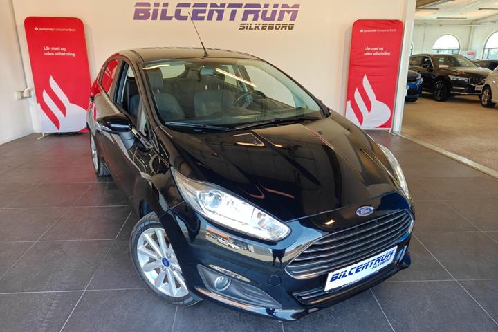 Sort Ford Fiesta fra 2016