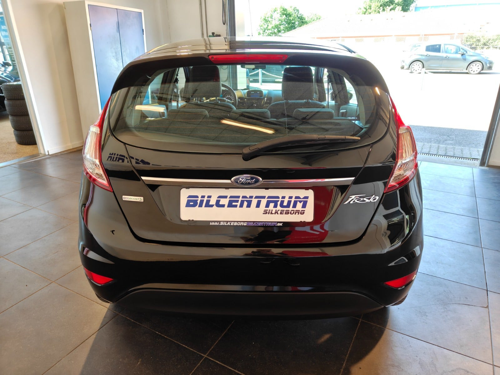 Sort Ford Fiesta fra 2016