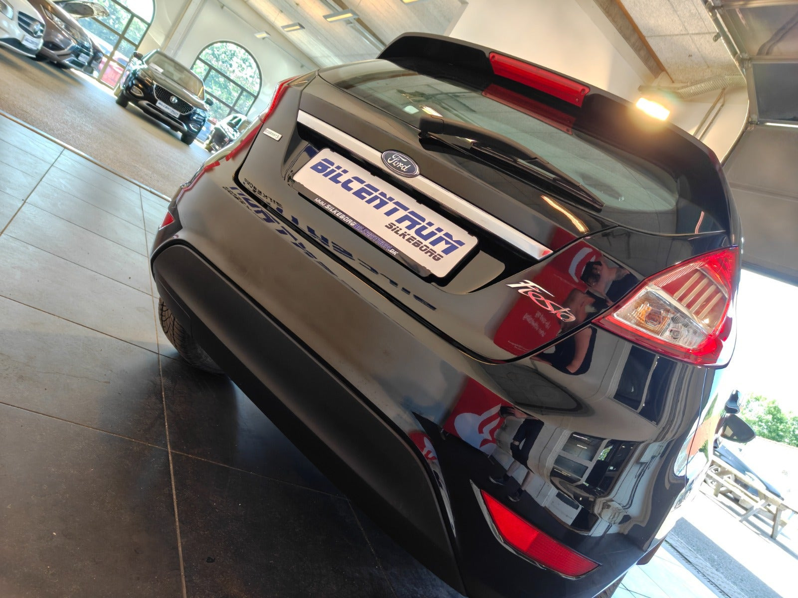Sort Ford Fiesta fra 2016