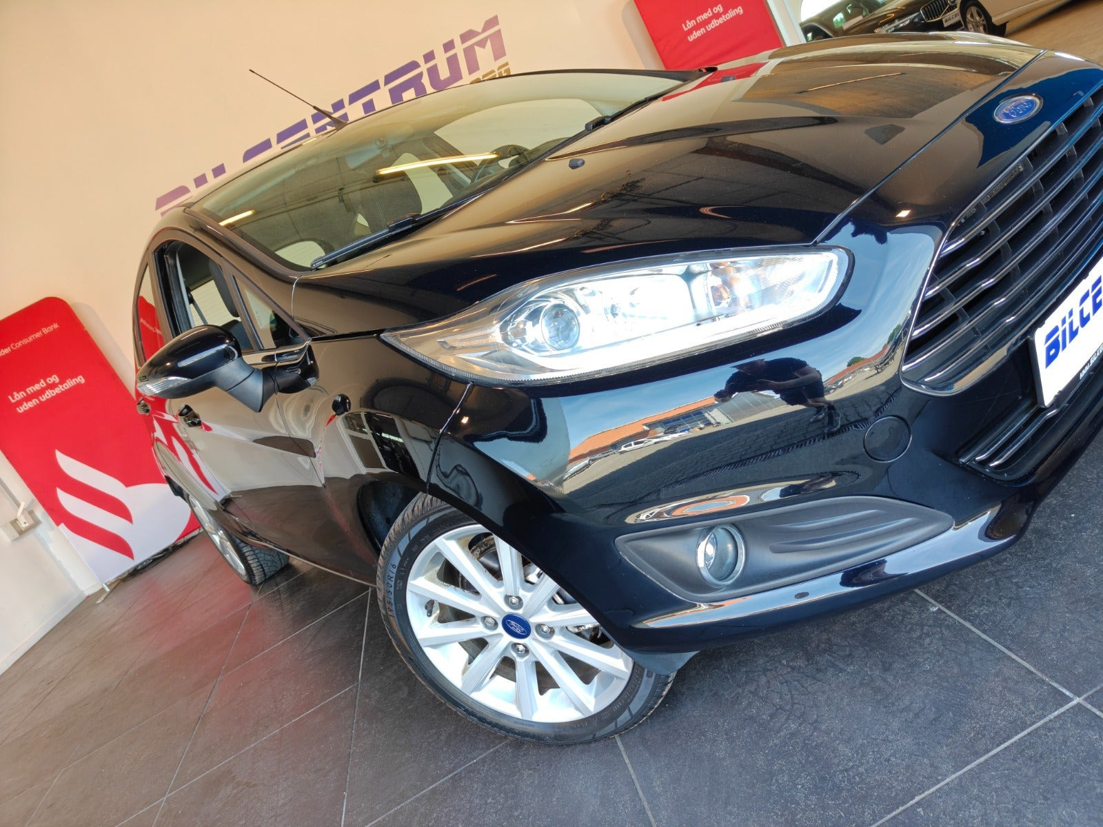 Sort Ford Fiesta fra 2016