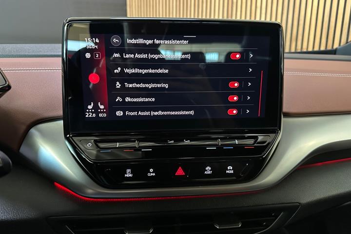 Grå VW ID.4 fra 2021