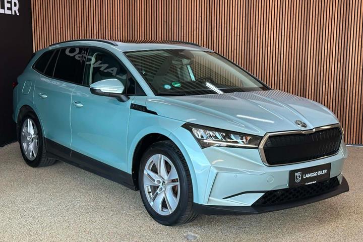 Grøn Skoda Enyaq fra 2021