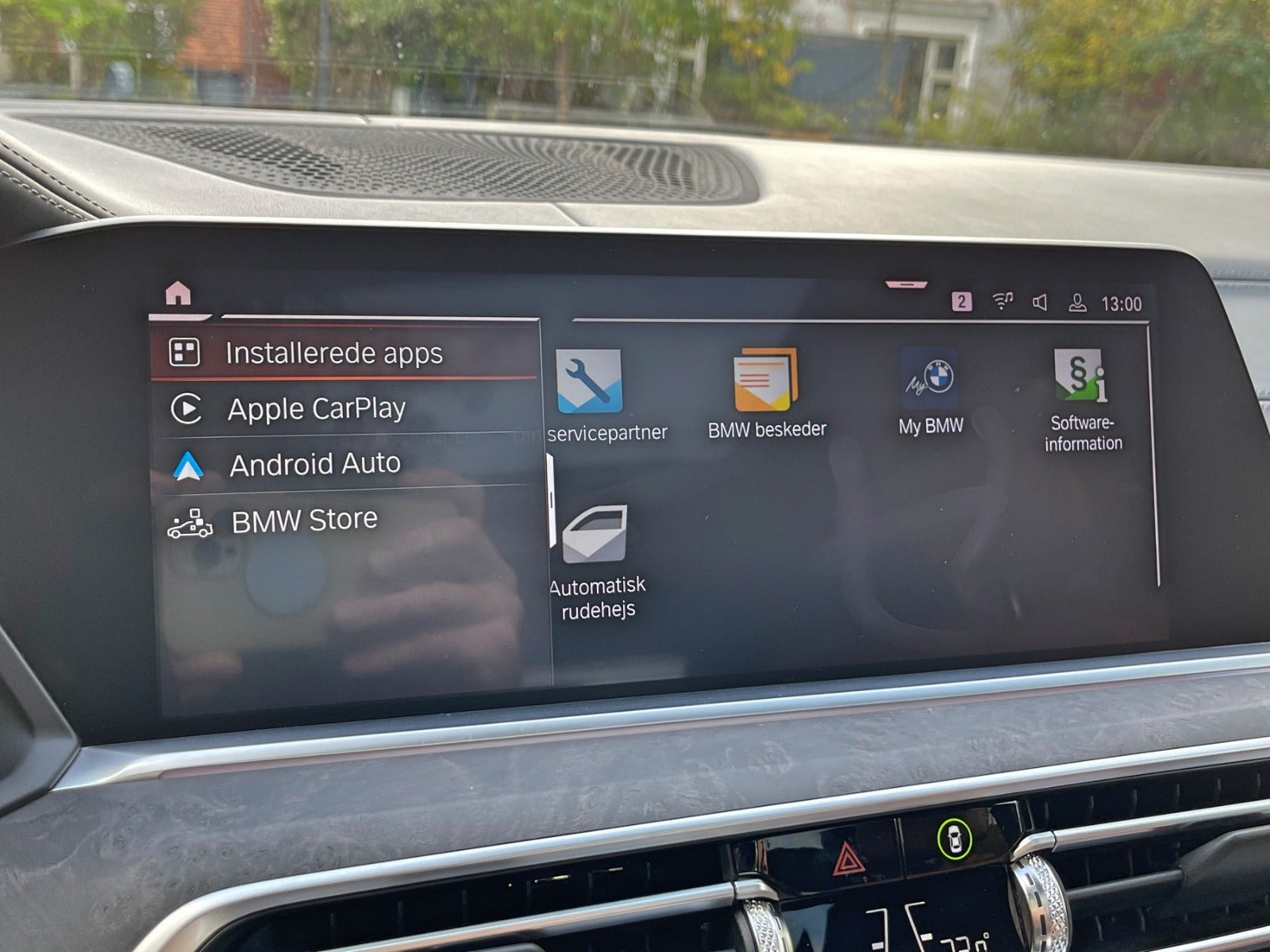 Grå BMW X5 fra 2019