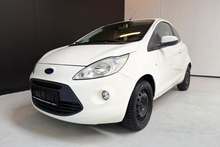Sort Ford Ka fra 2015 set udefra