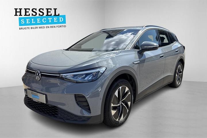 Grå VW ID.4 fra 2022 set udefra