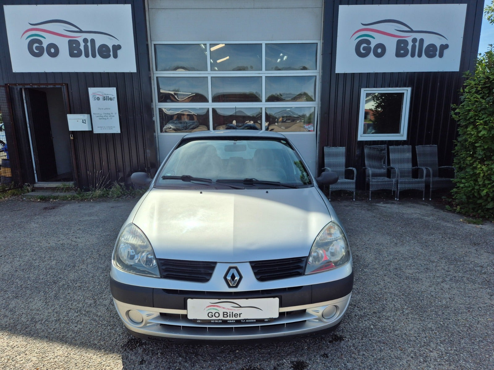Grøn Renault Clio II fra 2006