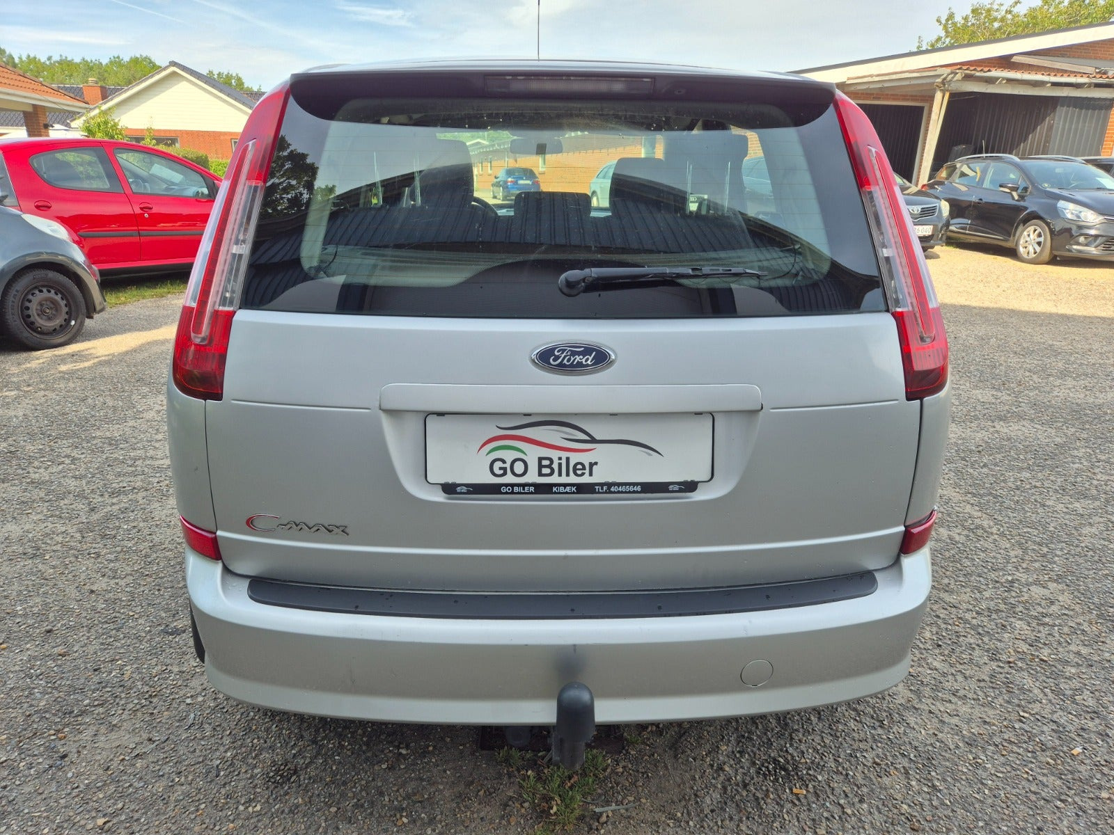 Grøn Ford C-MAX fra 2010