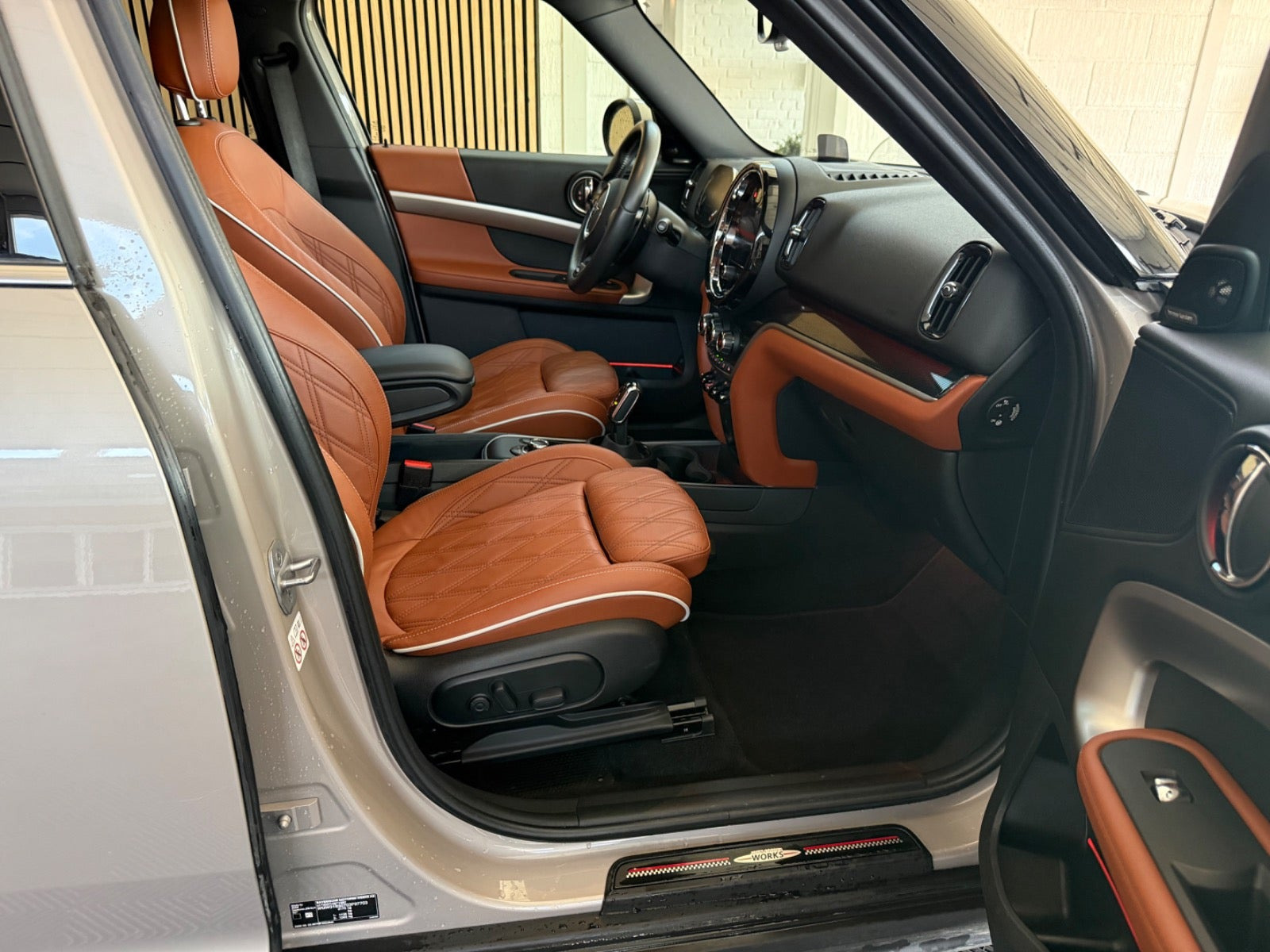 Beige Mini Countryman Cooper S fra 2022