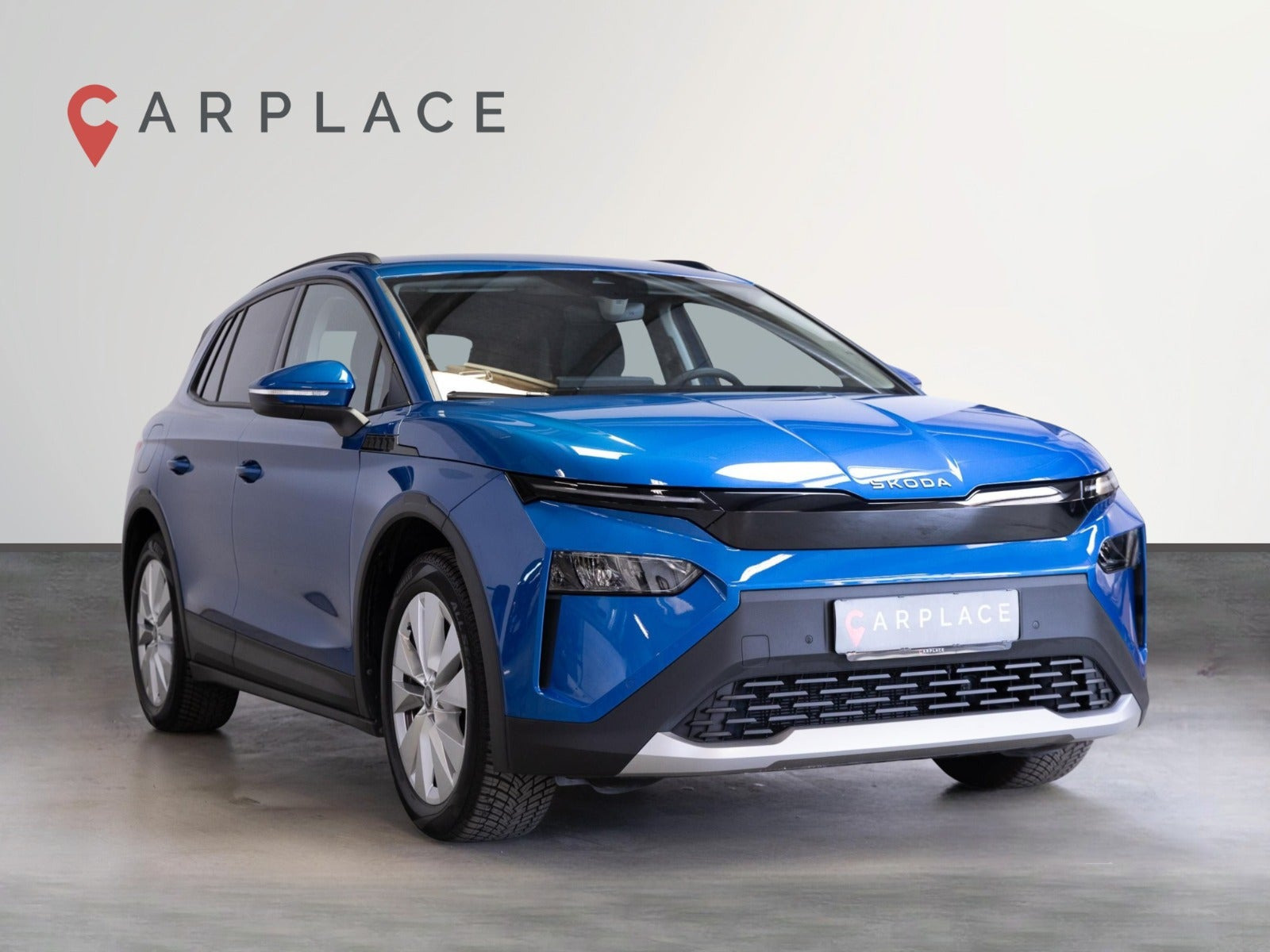 Blå Skoda Elroq fra 2025