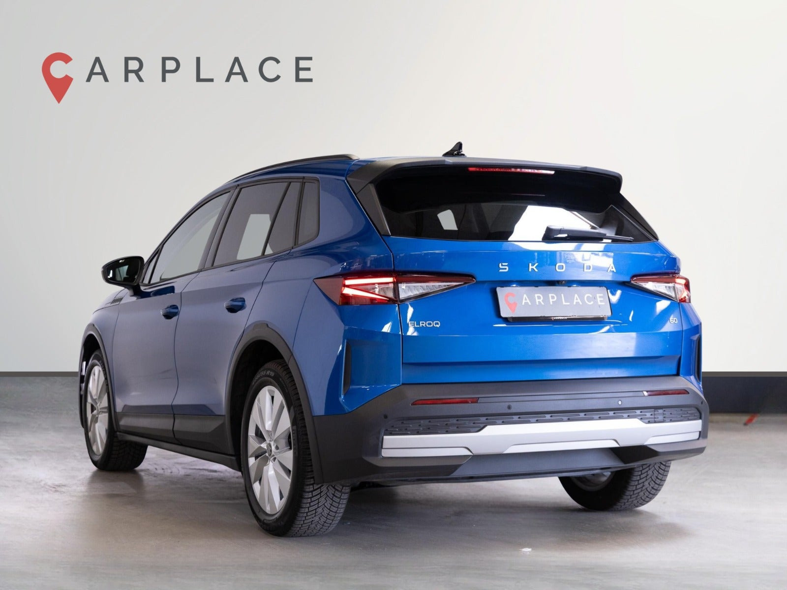 Blå Skoda Elroq fra 2025