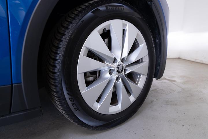 Blå Skoda Elroq fra 2025