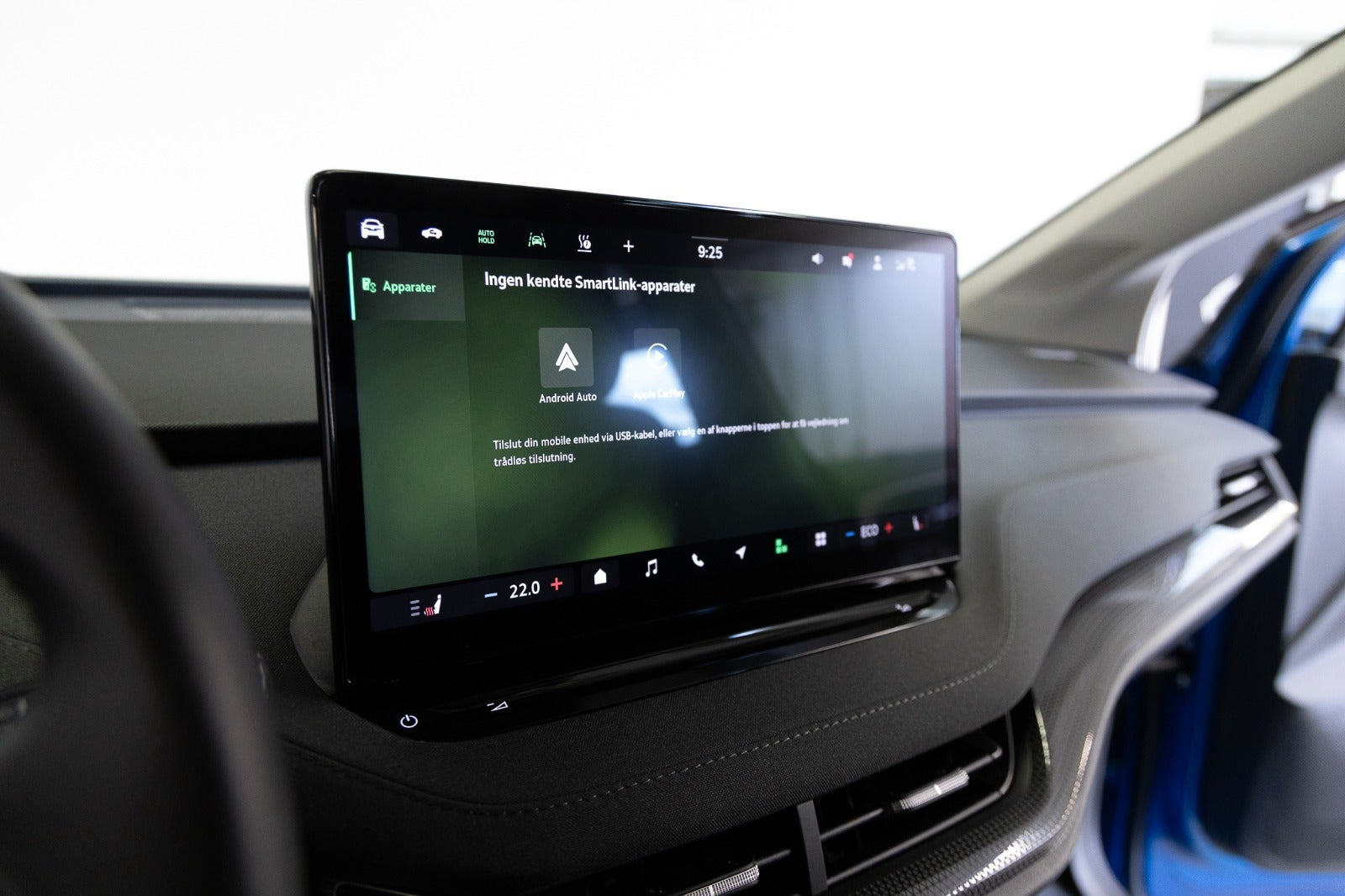 Blå Skoda Elroq fra 2025