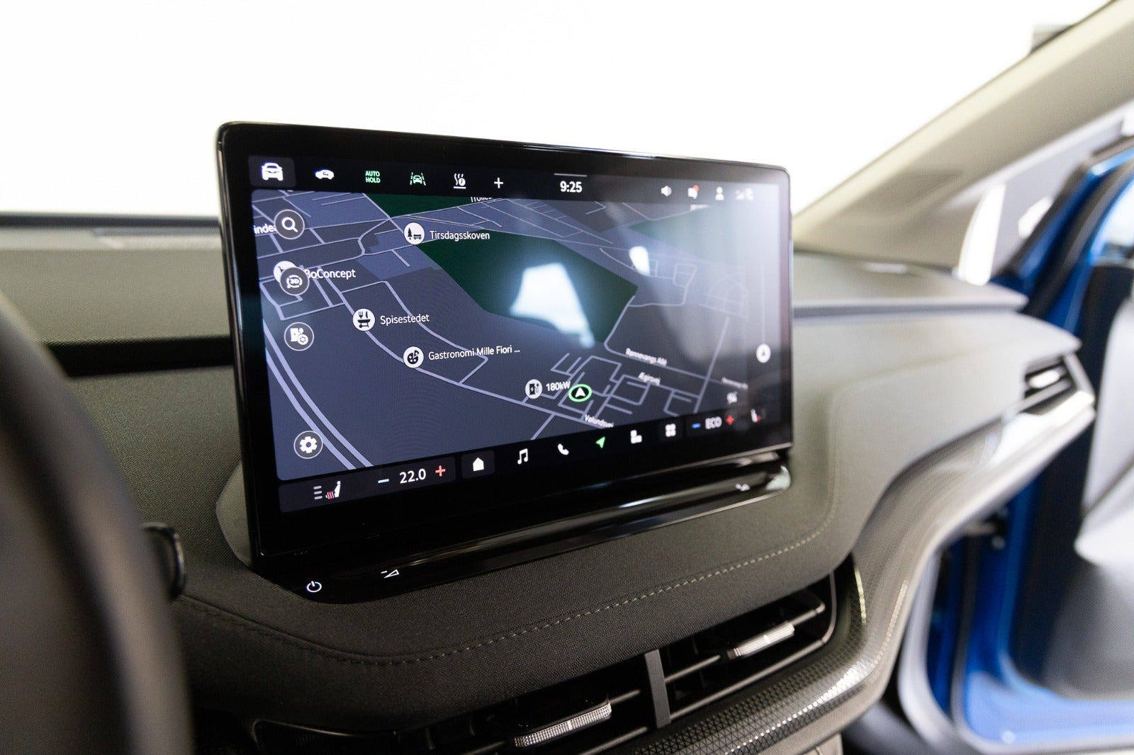 Blå Skoda Elroq fra 2025