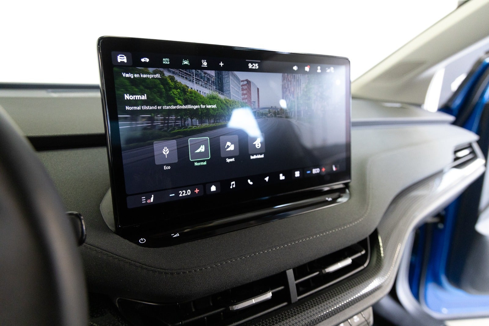 Blå Skoda Elroq fra 2025