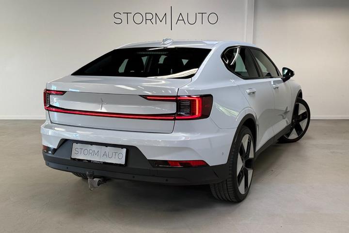 Hvid Polestar 2 fra 2024