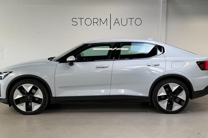 Hvid Polestar 2 fra 2024