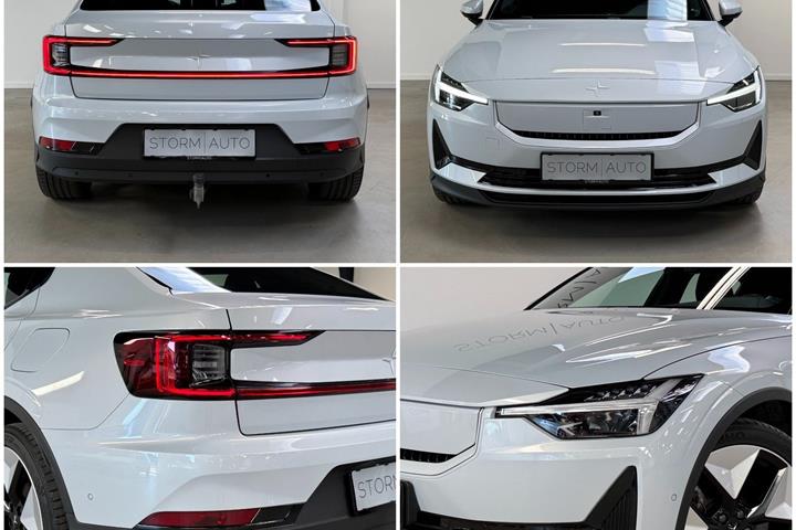 Hvid Polestar 2 fra 2024