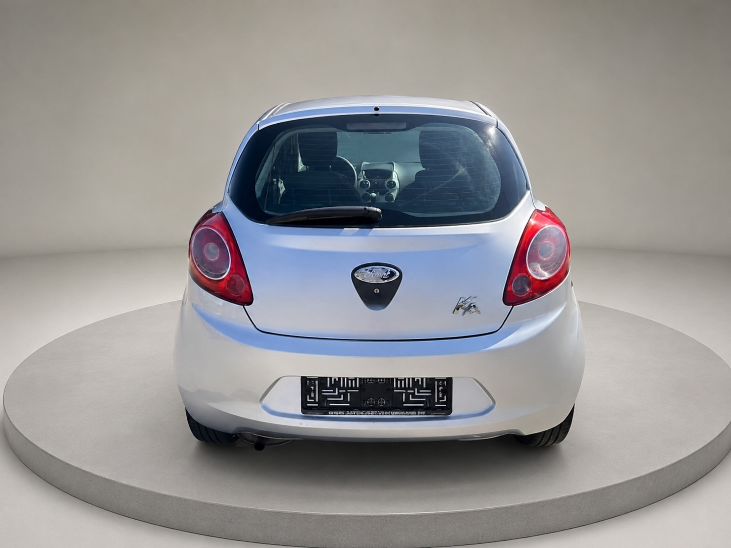 Sølv Ford Ka fra 2010