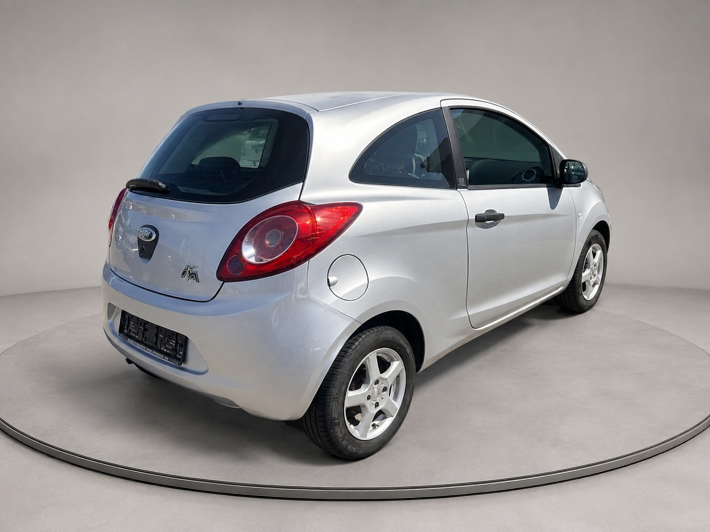 Sølv Ford Ka fra 2010