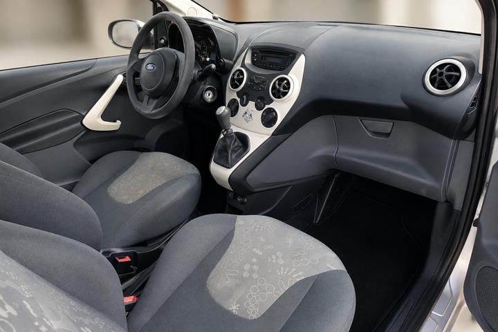 Sølv Ford Ka fra 2010
