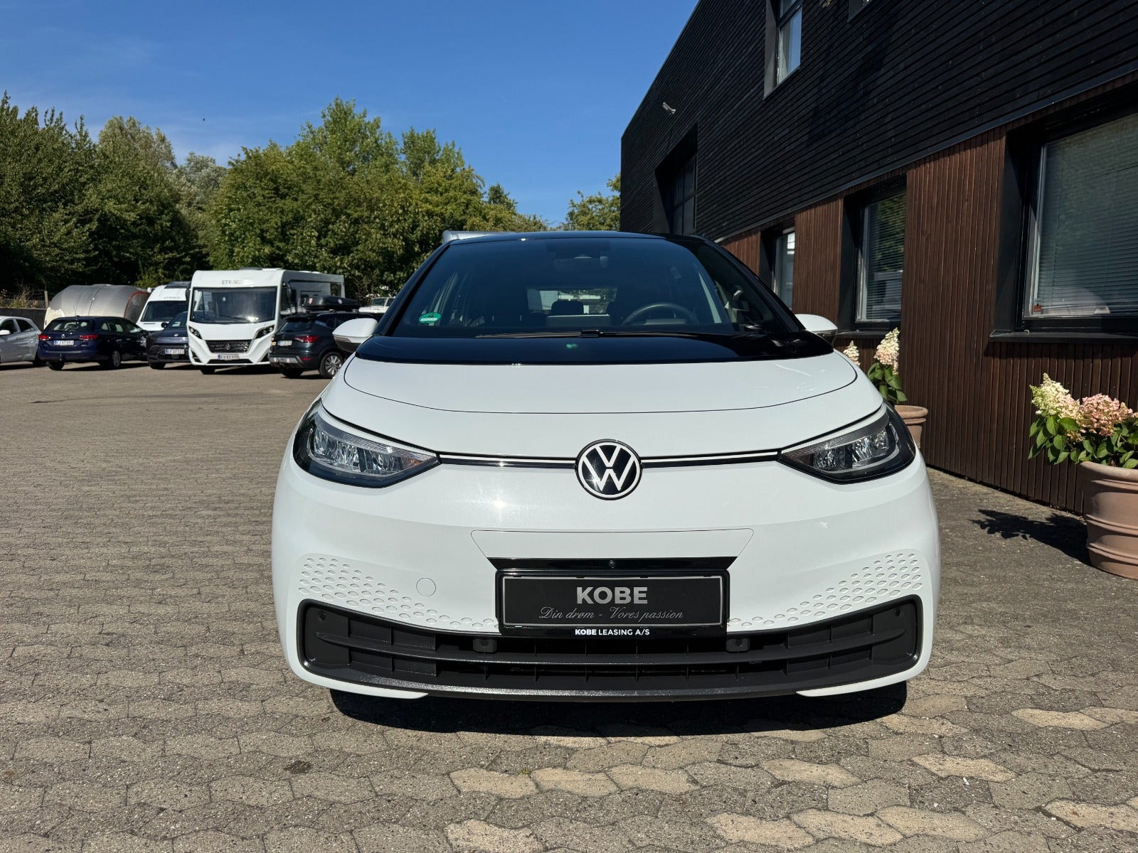 Hvid VW ID.3 fra 2023