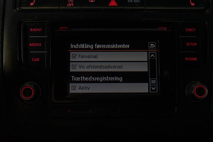 Sølv VW Polo fra 2016