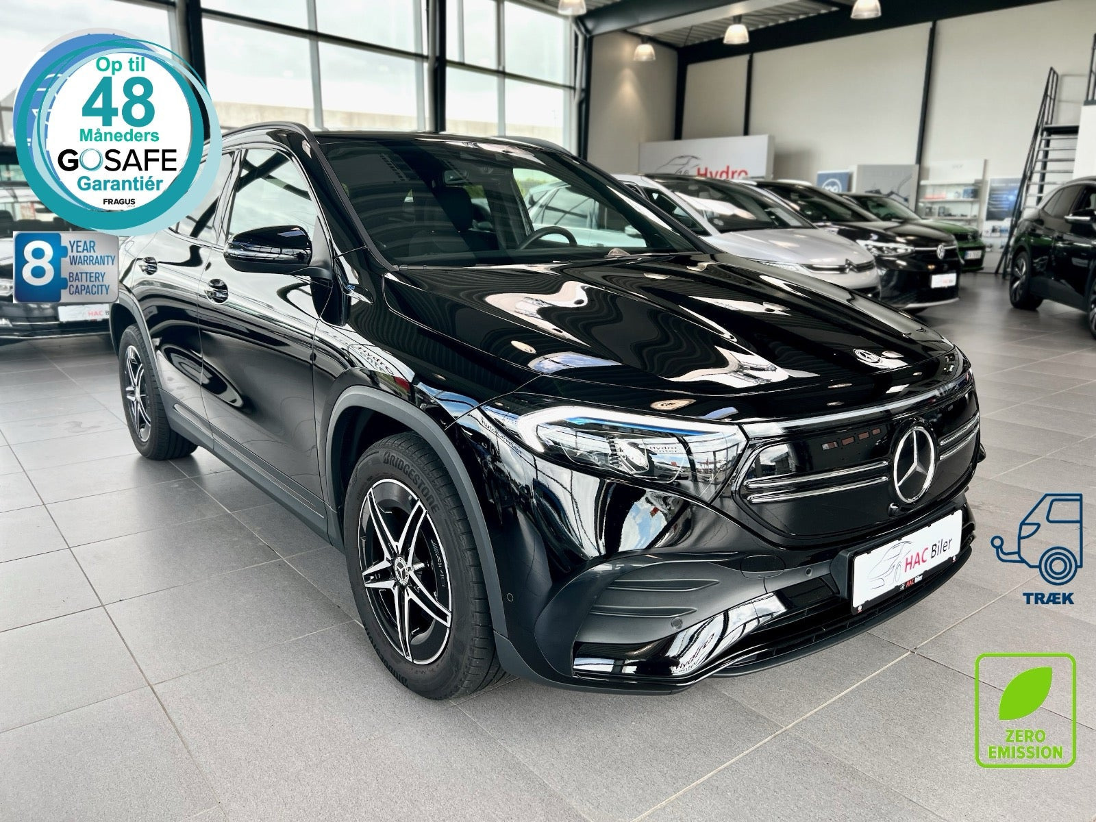 Sort Mercedes EQA250+ fra 2023