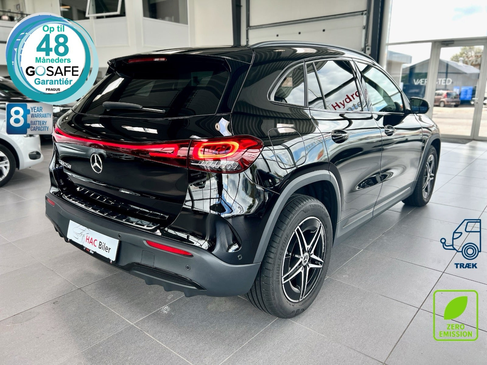 Sort Mercedes EQA250+ fra 2023