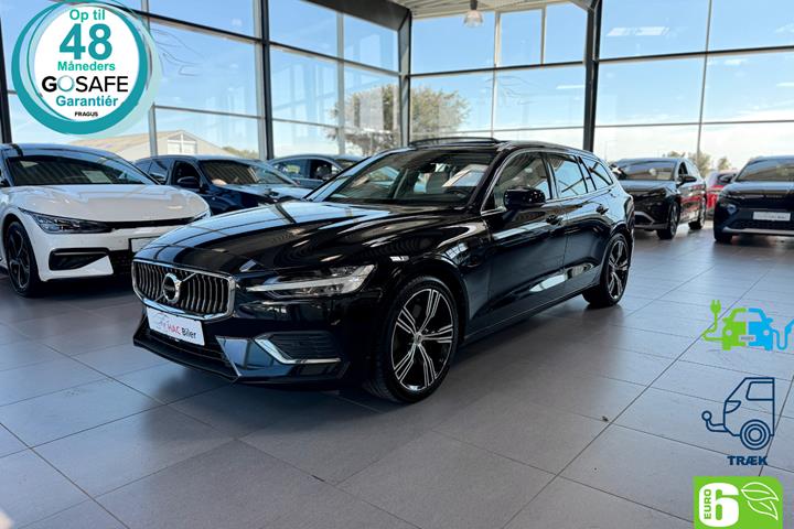Gul Volvo V60 fra 2022