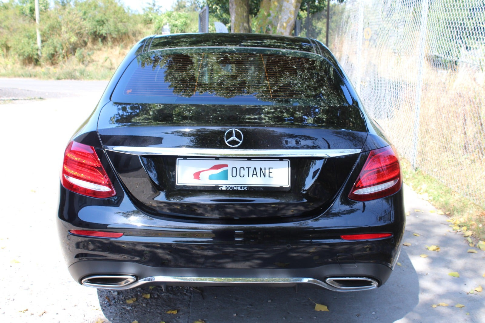 Sort Mercedes E200 fra 2019
