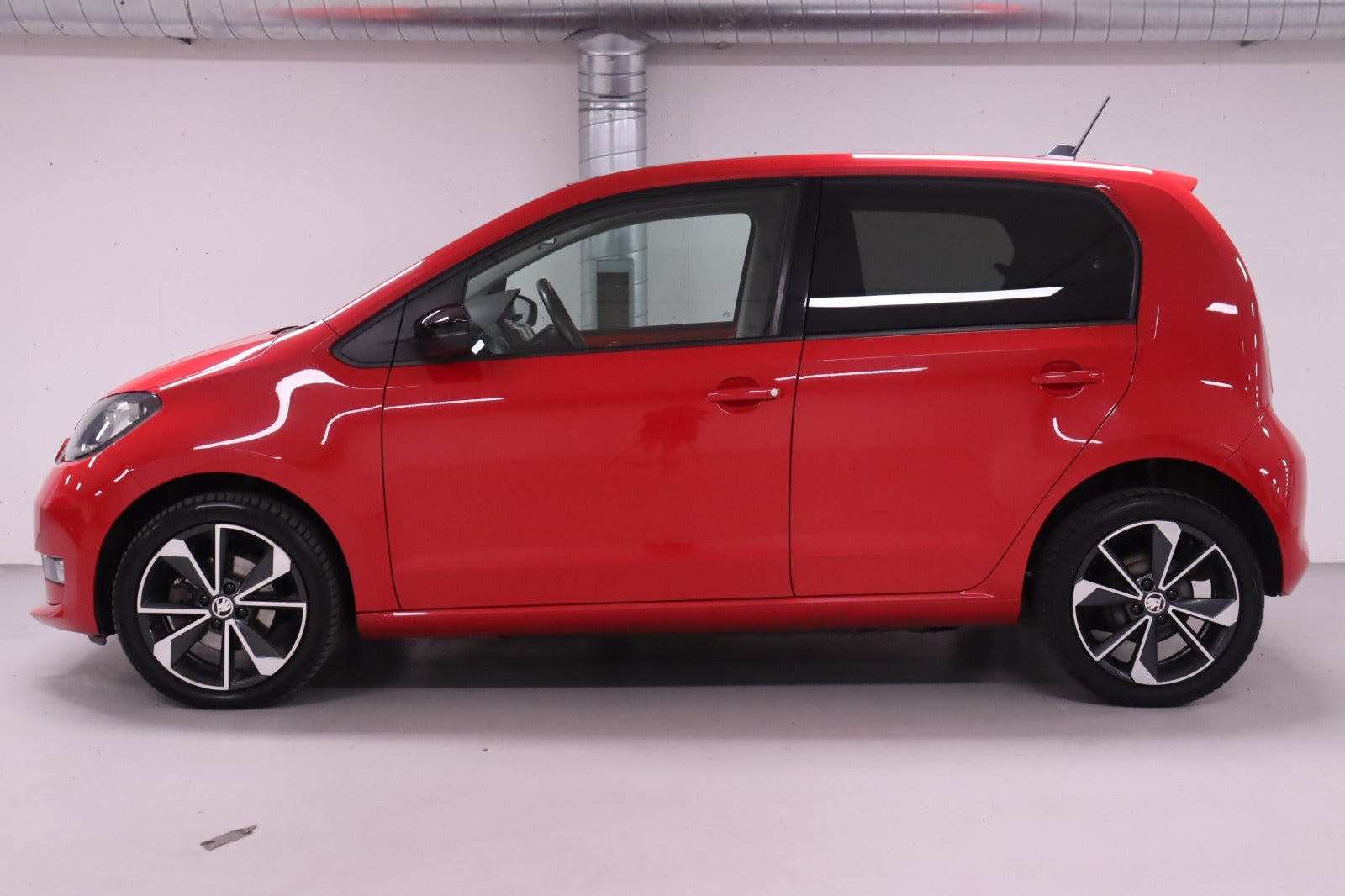 Rød Skoda Citigo-e fra 2020