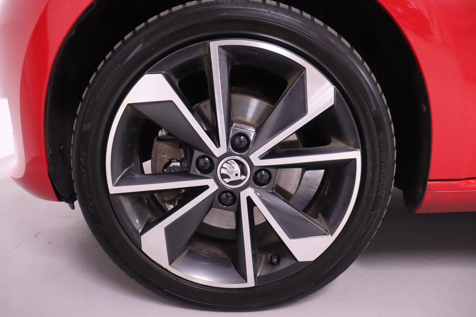 Rød Skoda Citigo-e fra 2020