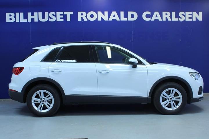 Hvid Audi Q3 fra 2021