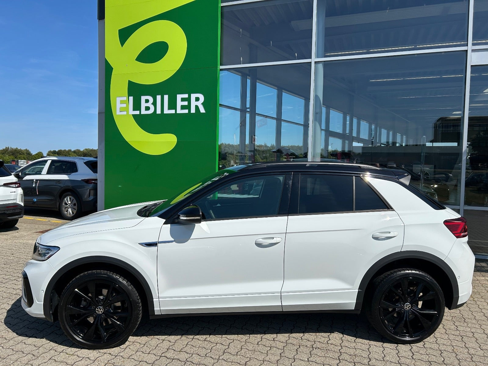 Hvid VW T-Roc fra 2022