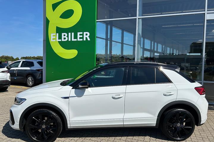 Hvid VW T-Roc fra 2022
