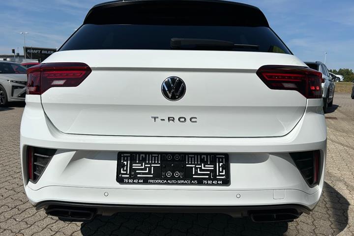 Hvid VW T-Roc fra 2022