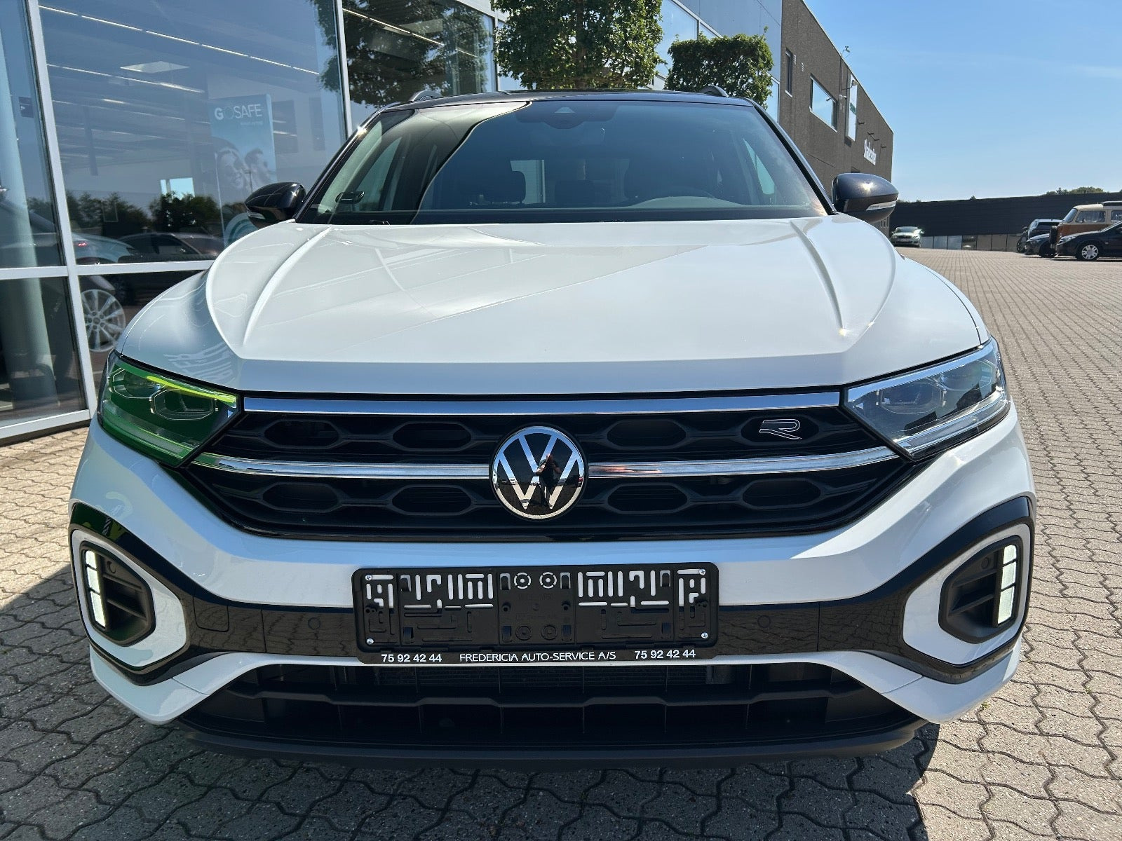 Hvid VW T-Roc fra 2022