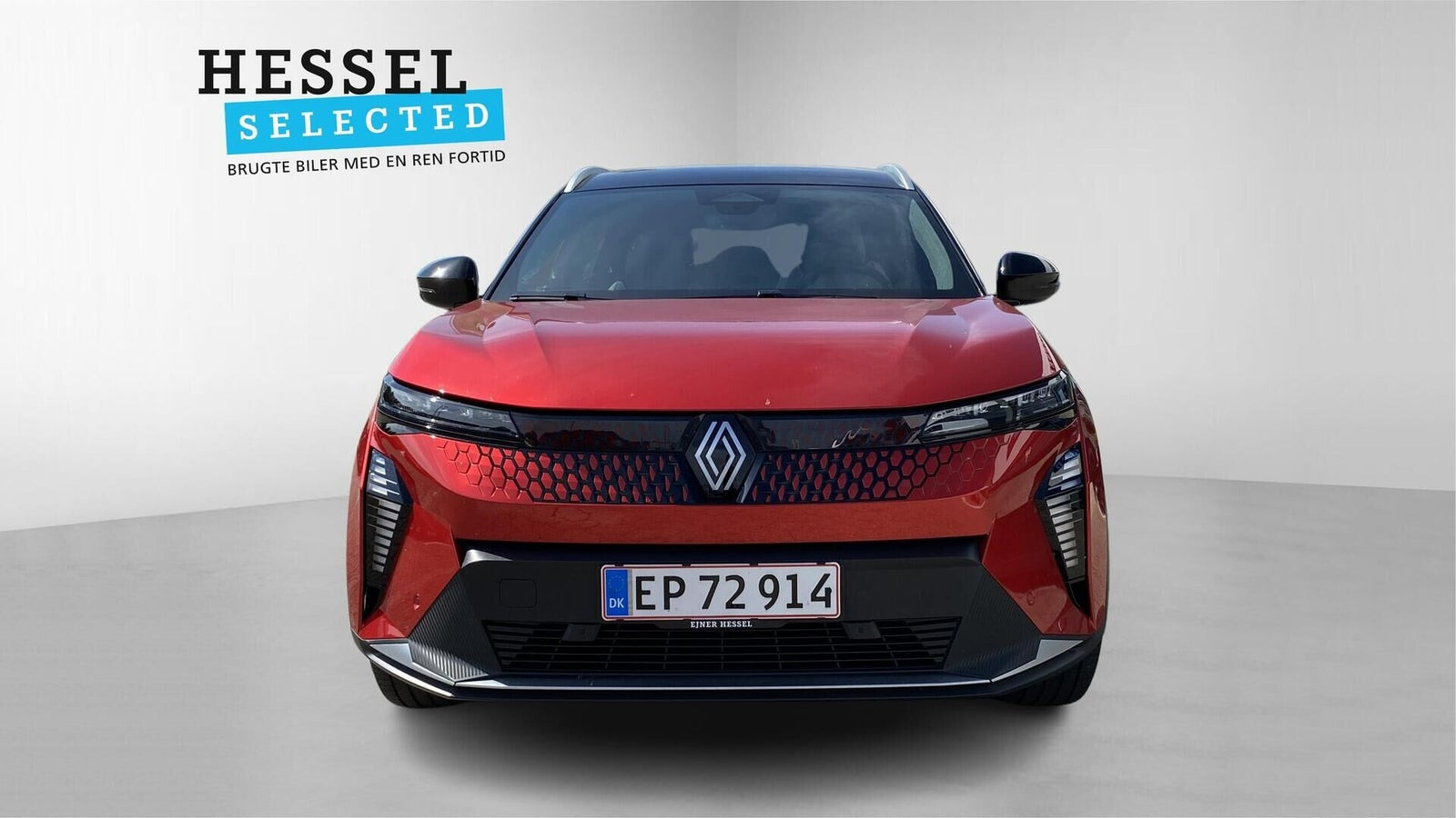 Rød Renault Scenic E-Tech fra 2025