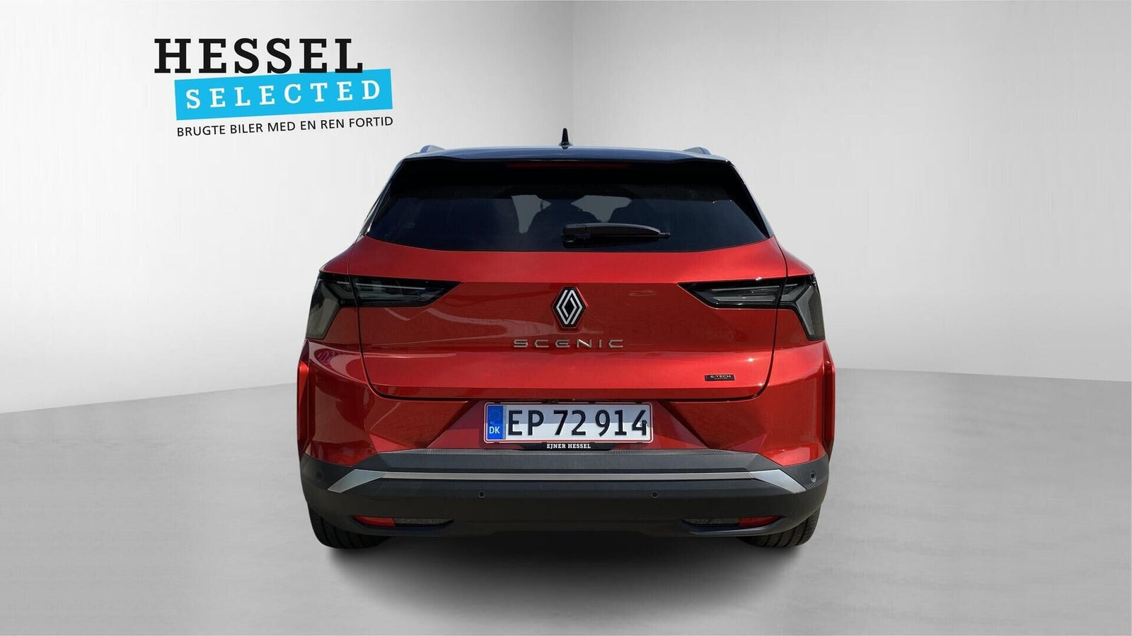 Rød Renault Scenic E-Tech fra 2025