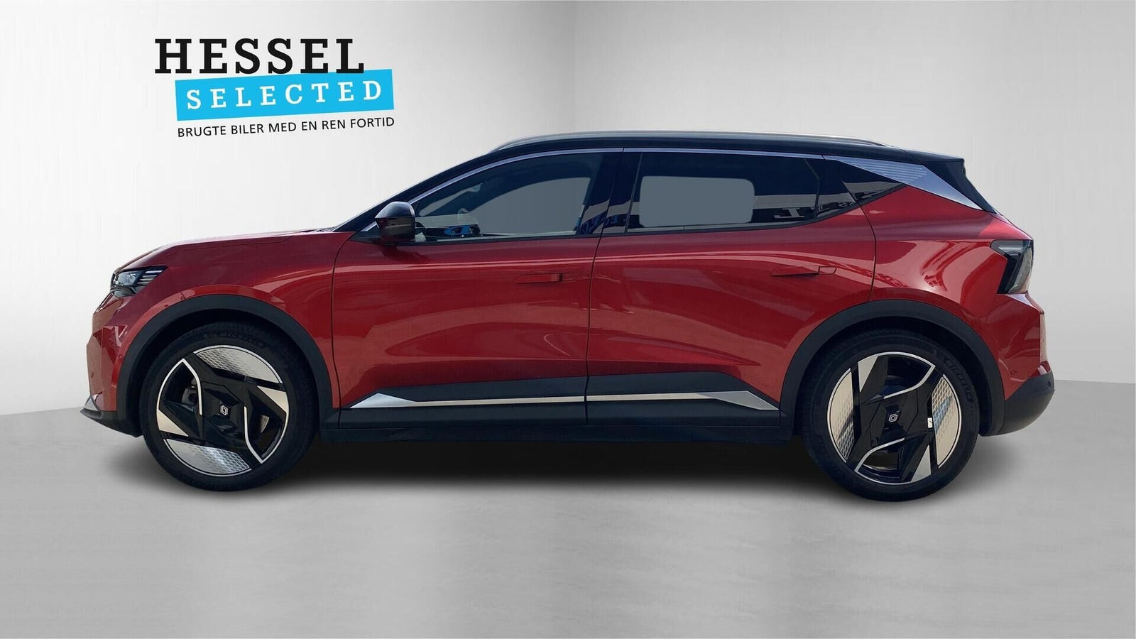 Rød Renault Scenic E-Tech fra 2025