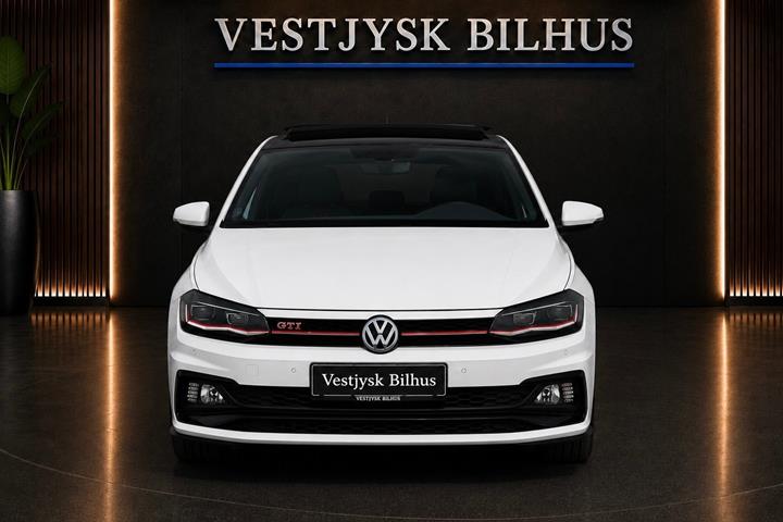 Hvid VW Polo fra 2019