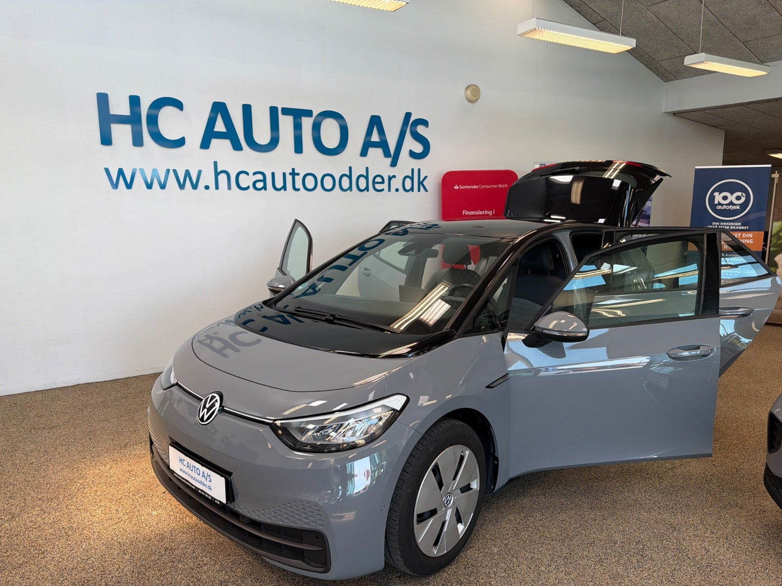 Grå VW ID.3 fra 2022