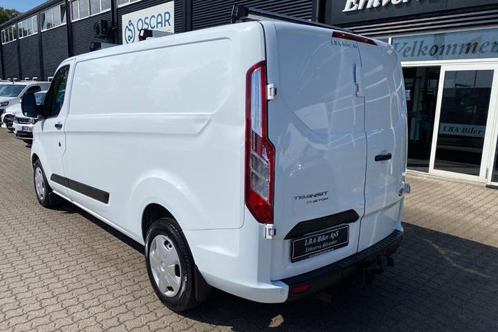 Hvid Ford Transit Custom 300 L2 fra 2023