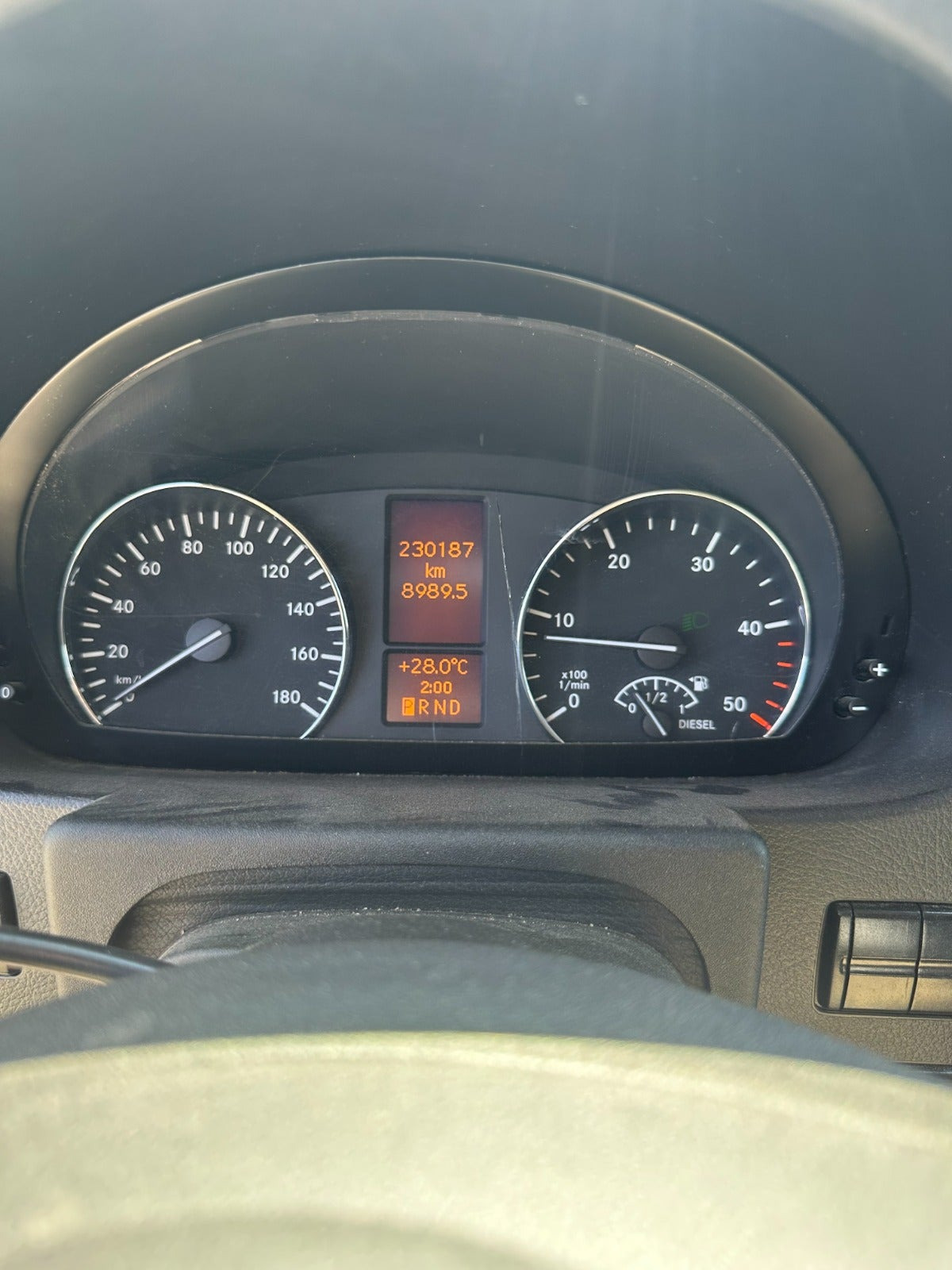 Hvid Mercedes Sprinter 316 fra 2017