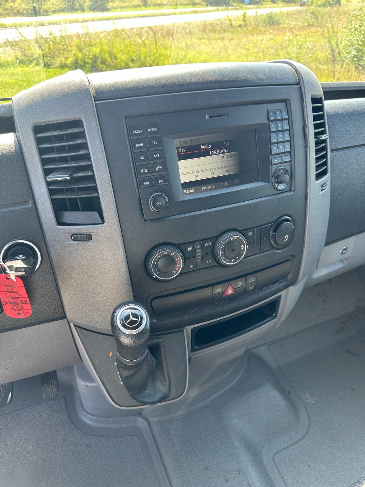 Hvid Mercedes Sprinter 316 fra 2017