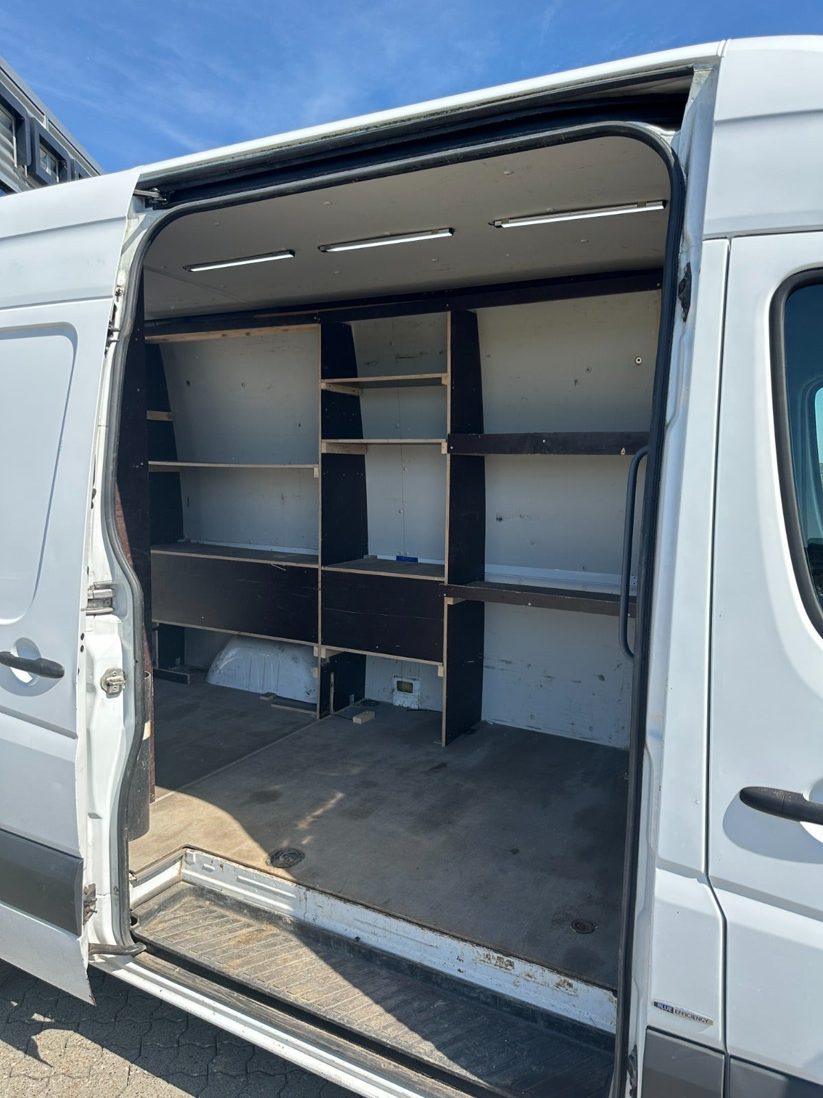 Hvid Mercedes Sprinter 316 fra 2017