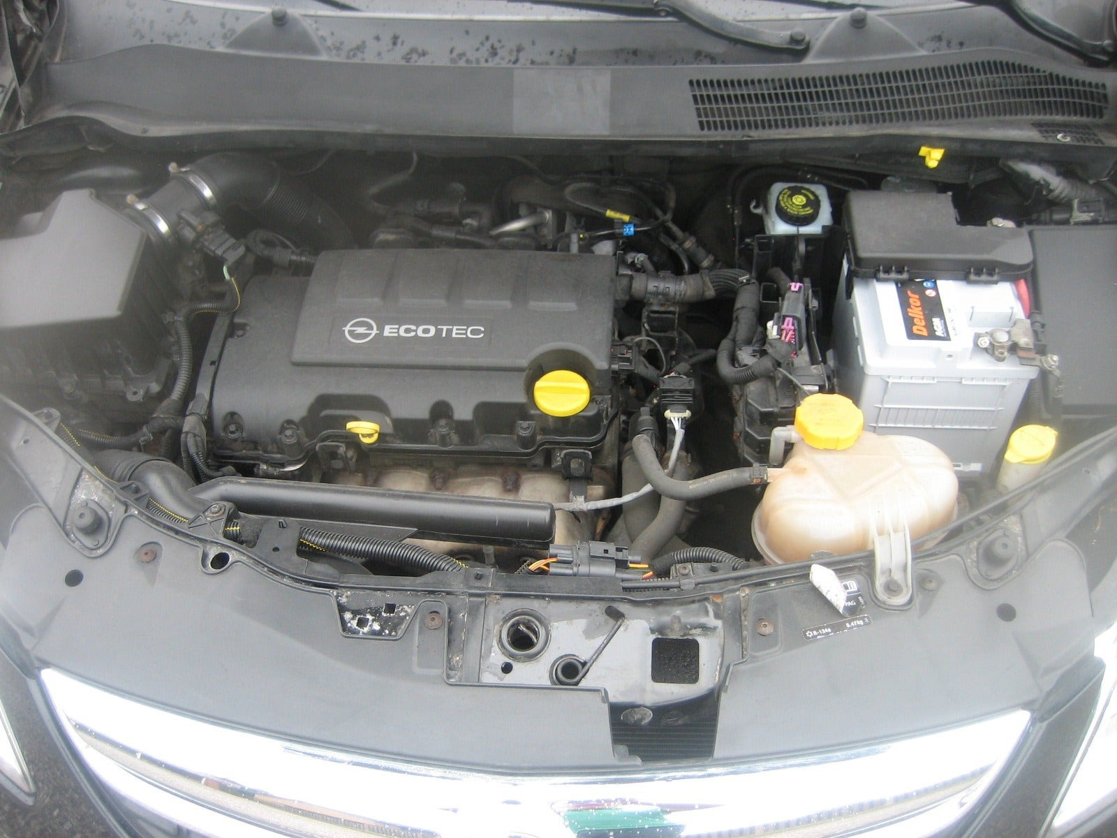 Sort Opel Corsa fra 2012