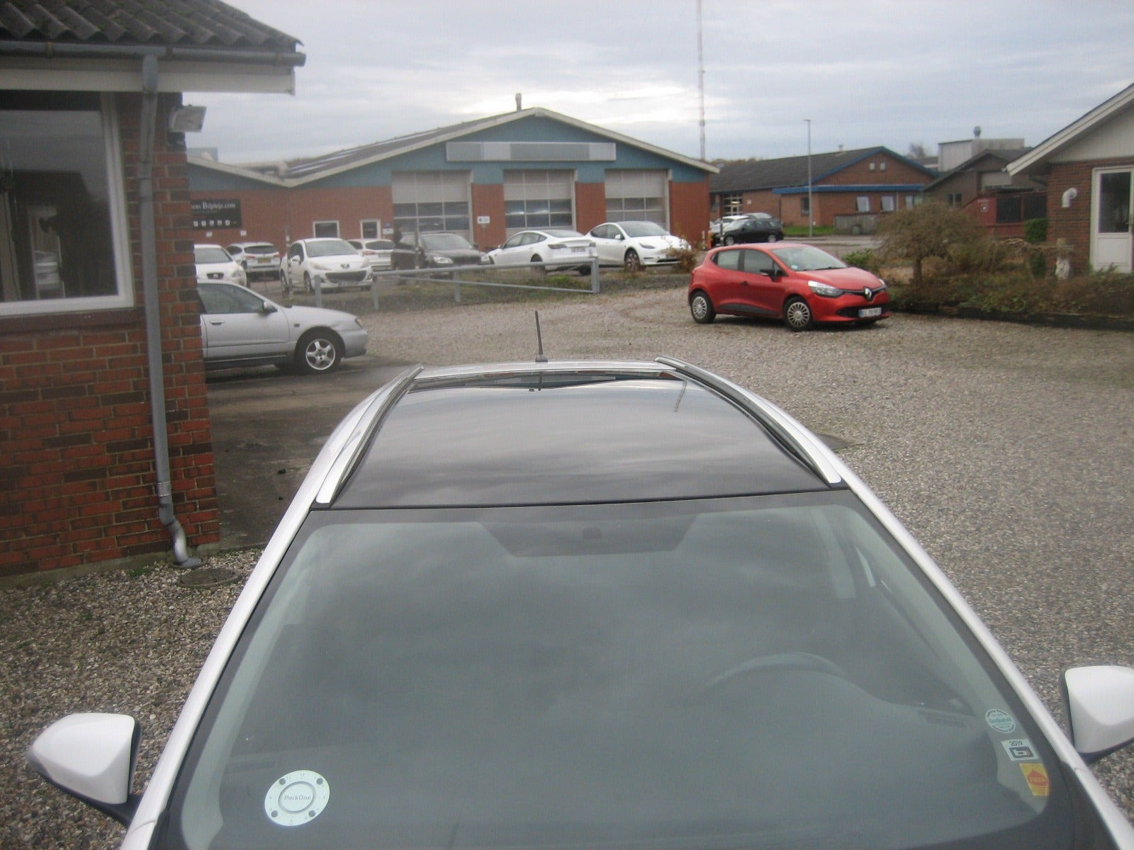 Hvid Toyota Auris fra 2013